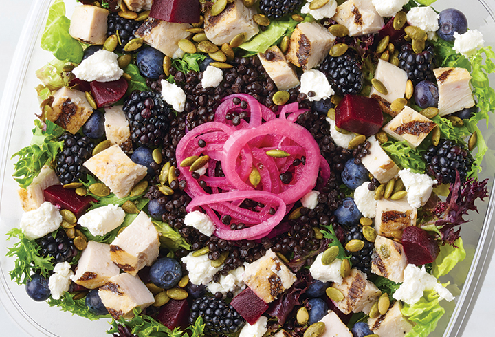 Roasted Beet & Berry with Goat Cheese-Small