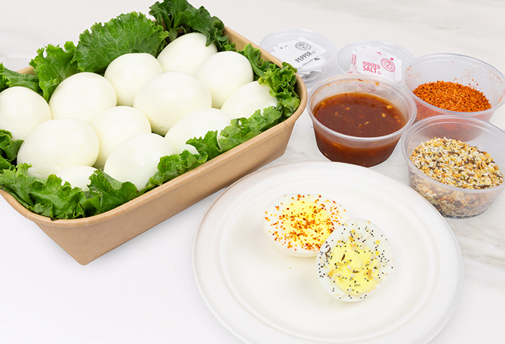 Simply Seasoned Hardboiled Eggs