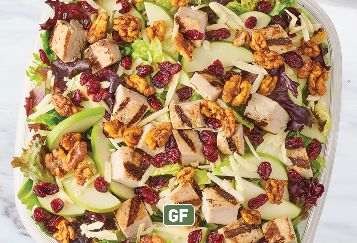 Chicken, Apple, Walnut Salad