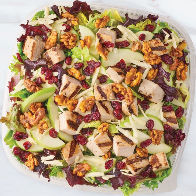 Chicken, Apple, Walnut Salad