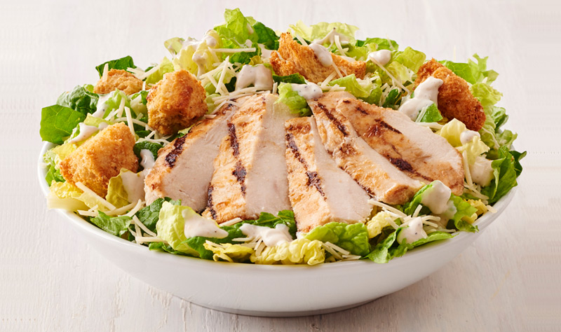 Chicken Caesar Salad (contains anchovy)