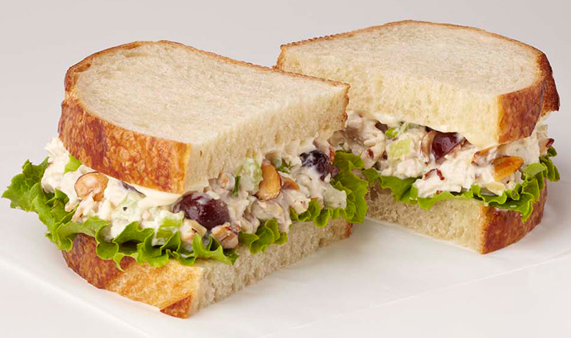Chicken Salad Sandwich (contains nuts)