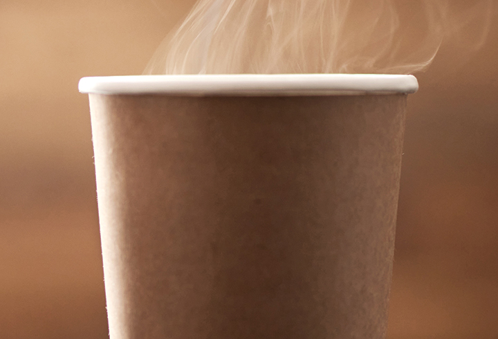 Fresh Brewed Peet's Coffee