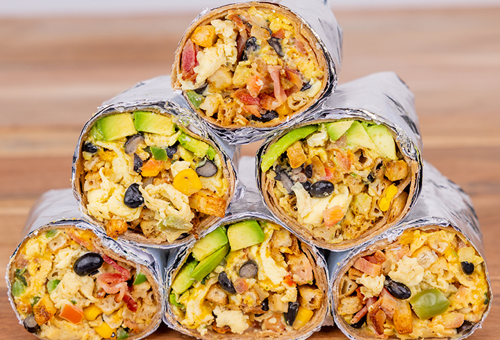 Breakfast Burrito Tray