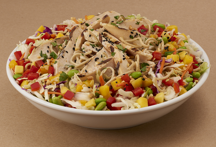 Chicken Soba Salad (contains nuts, soy, and sesame seeds)